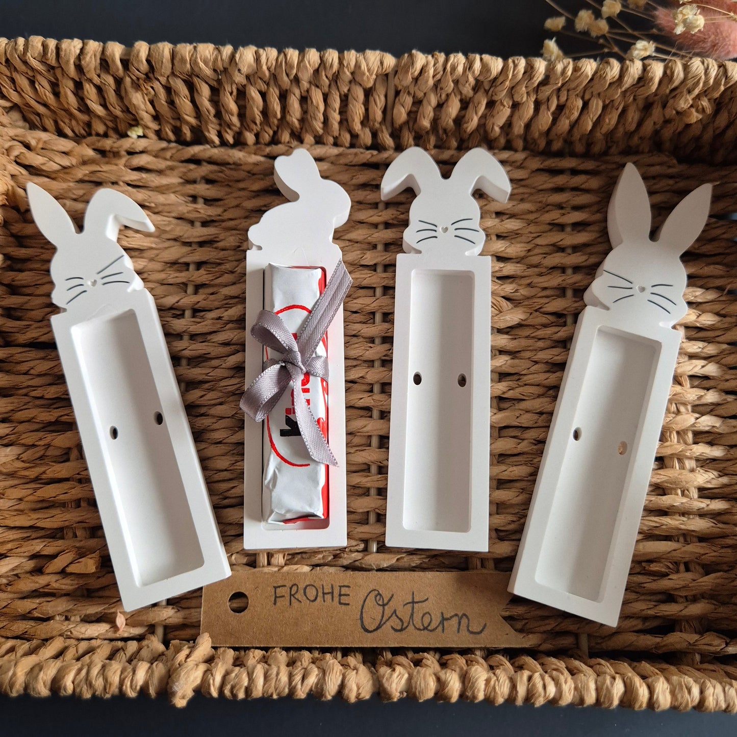 Geschenkverpackung für Schokoriegel, Geldscheine oder Gutscheine - 12,0 x 3,0 cm